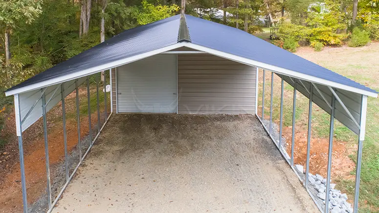 20x50x10 Utility Carport