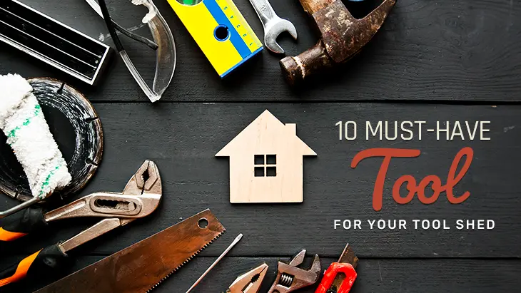 10 Must-Have Tools for Your Tool Shed