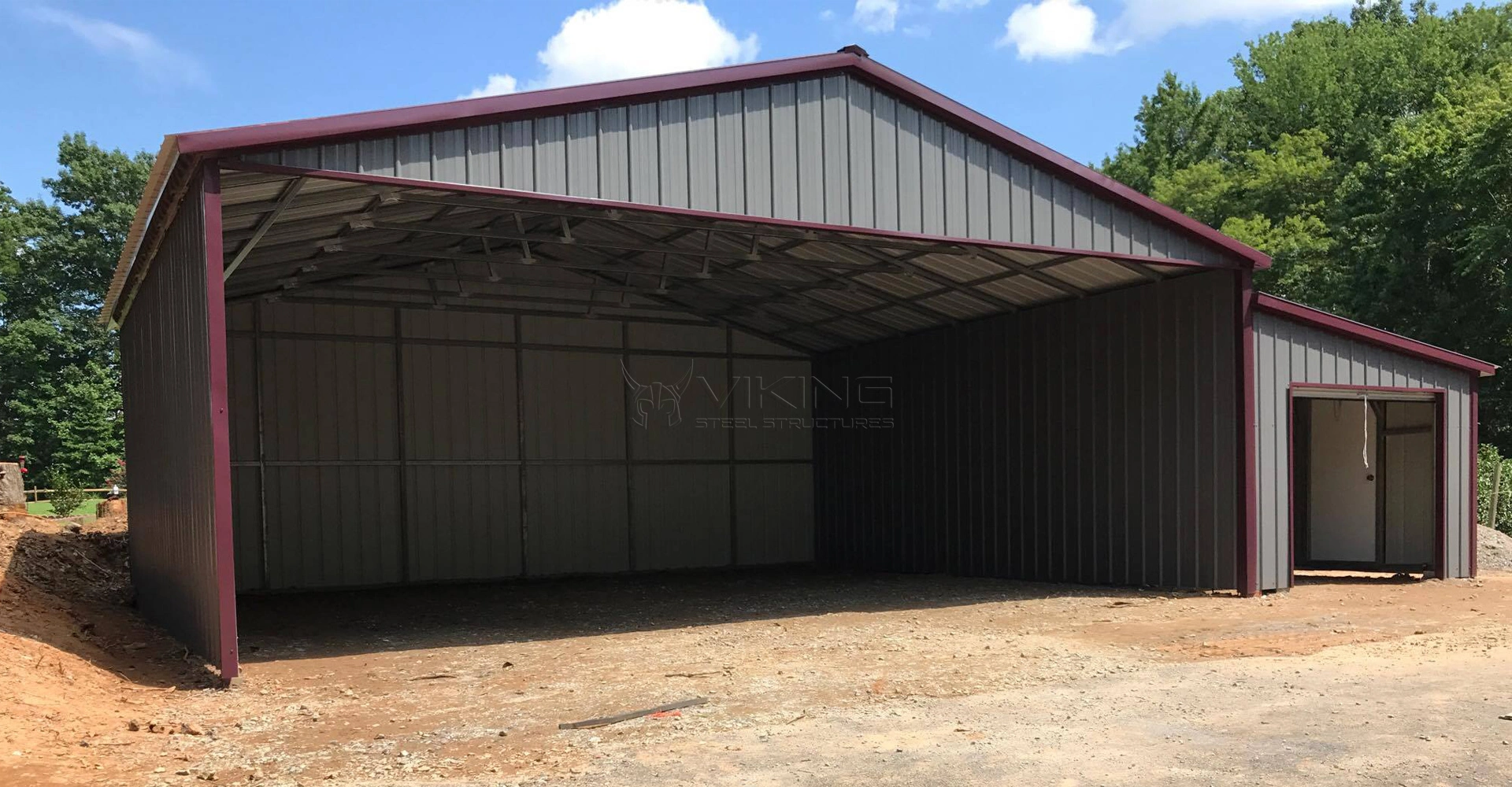 Triple Carport With Storage