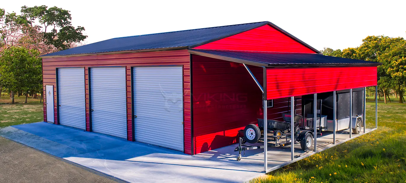 Viking Steel Structures - Metal Carports, Garages, Barns, RV Covers