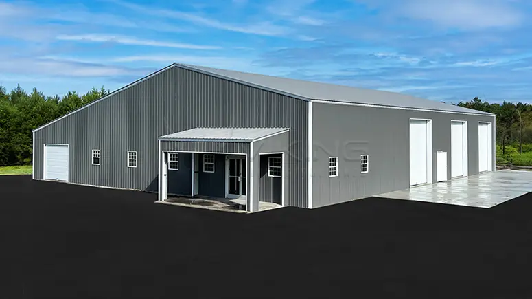 72x92x16 Commercial Metal Building