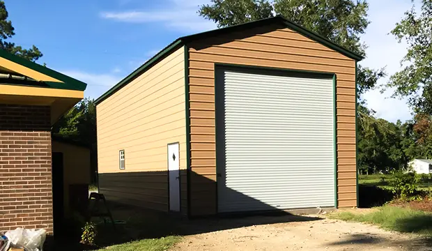 Use Metal Building as Storage Sheds