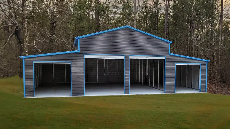 48x40x14 Metal Barn Building