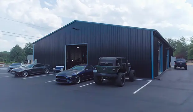 Use Metal Building as Workshop