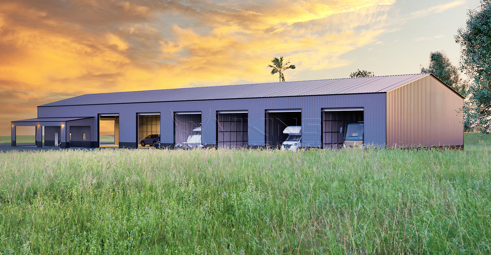 Six-Car Garages