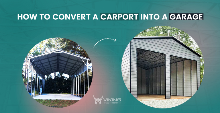 How To Convert A Carport Into A Garage