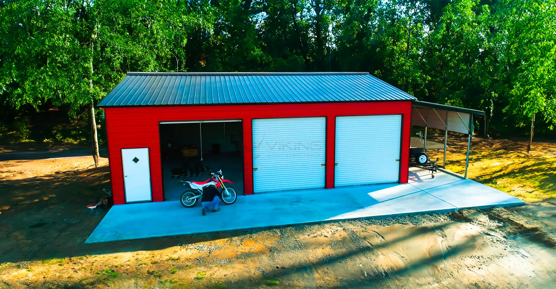 Metal Garage Workshop