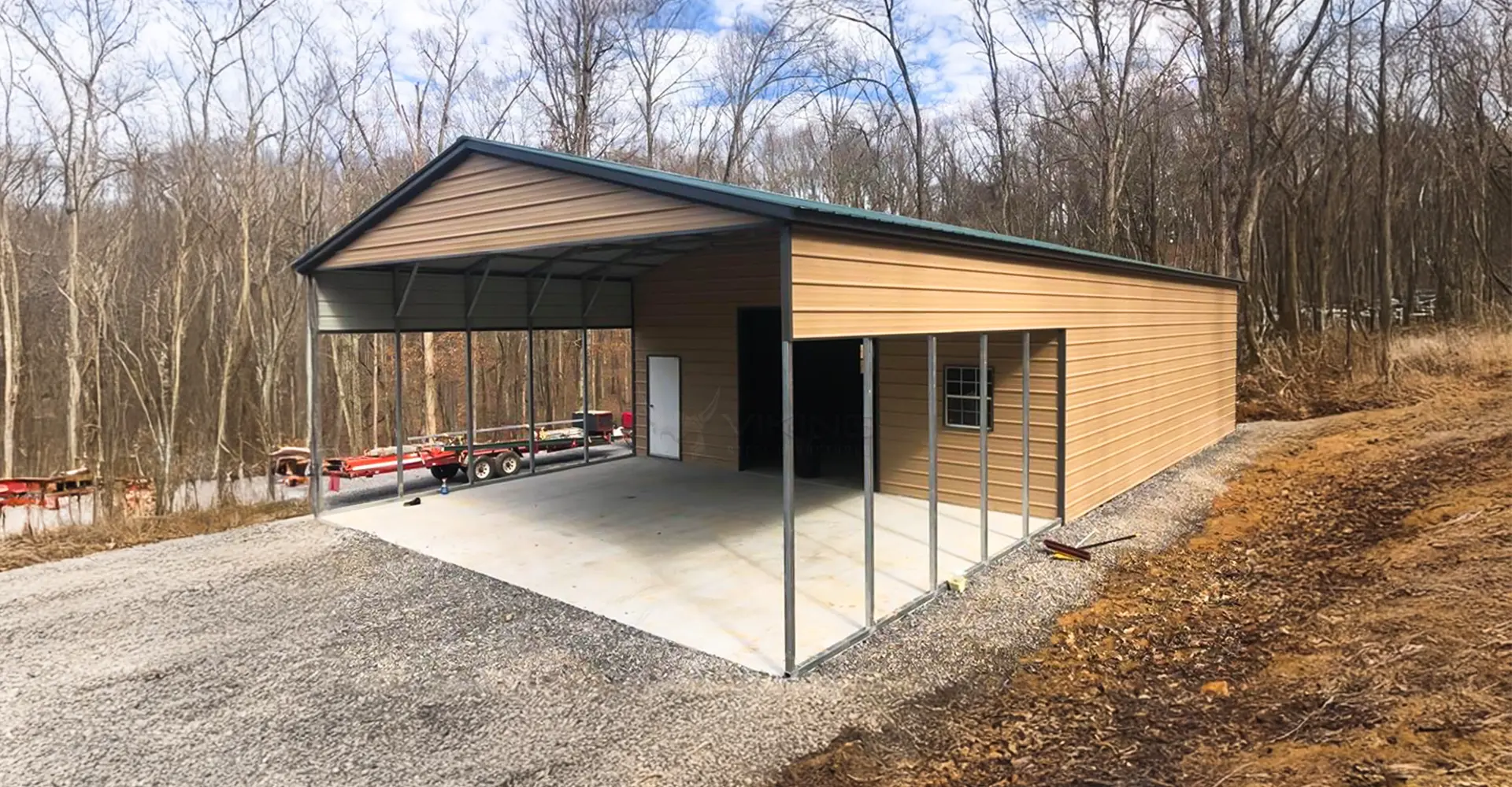 Utility Carports or Combo Carports