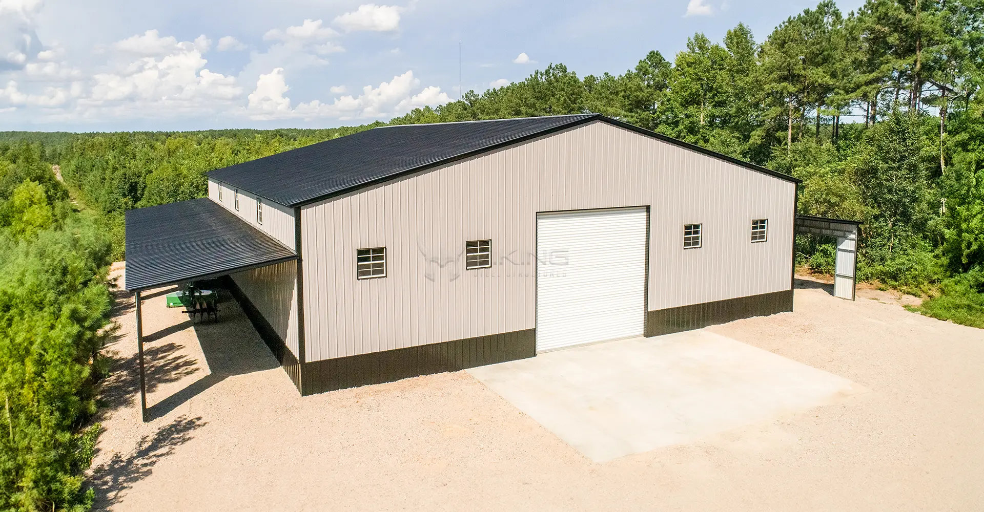 Metal Building Shooting Range