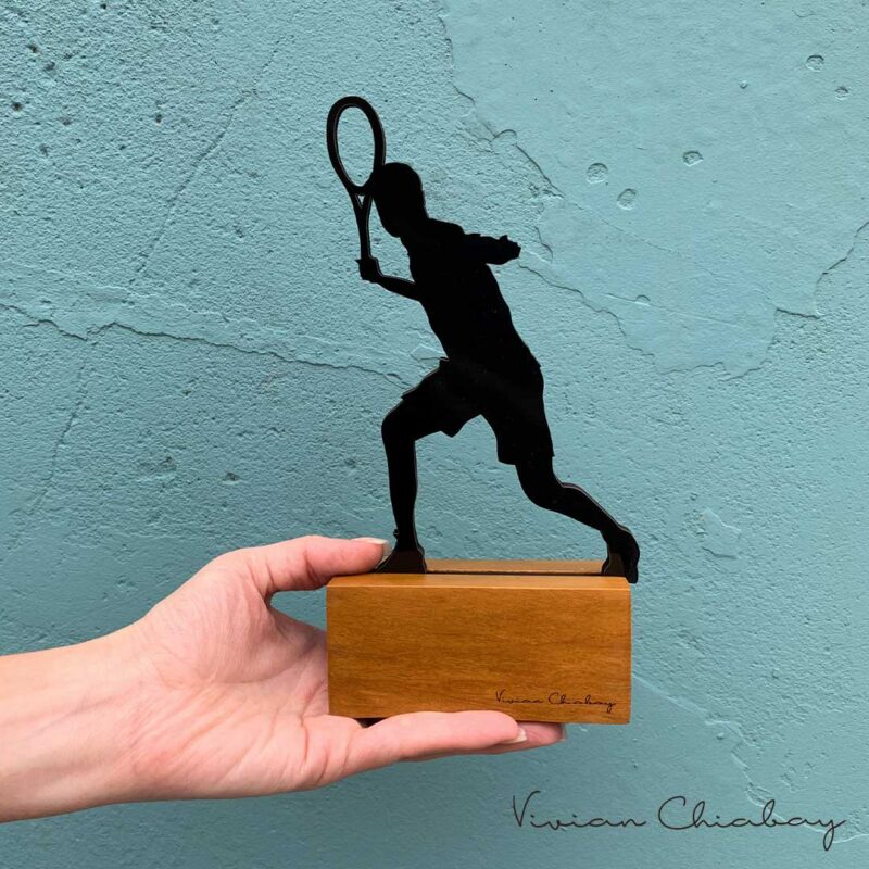 Troféu Beach Tennis Mulher - Vivian Chiabay