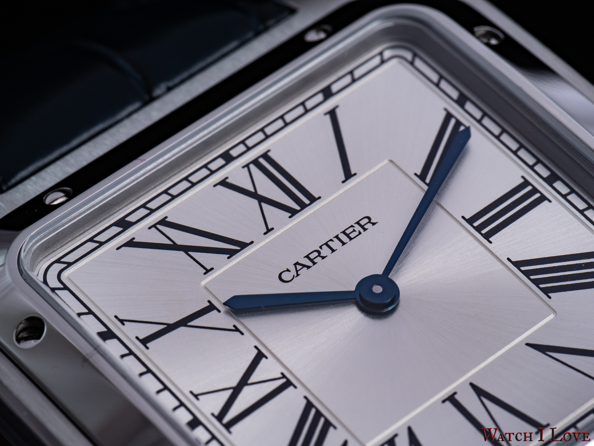 Review Cartier Santos-Dumont XL Steel Mechanical - Watch I Love