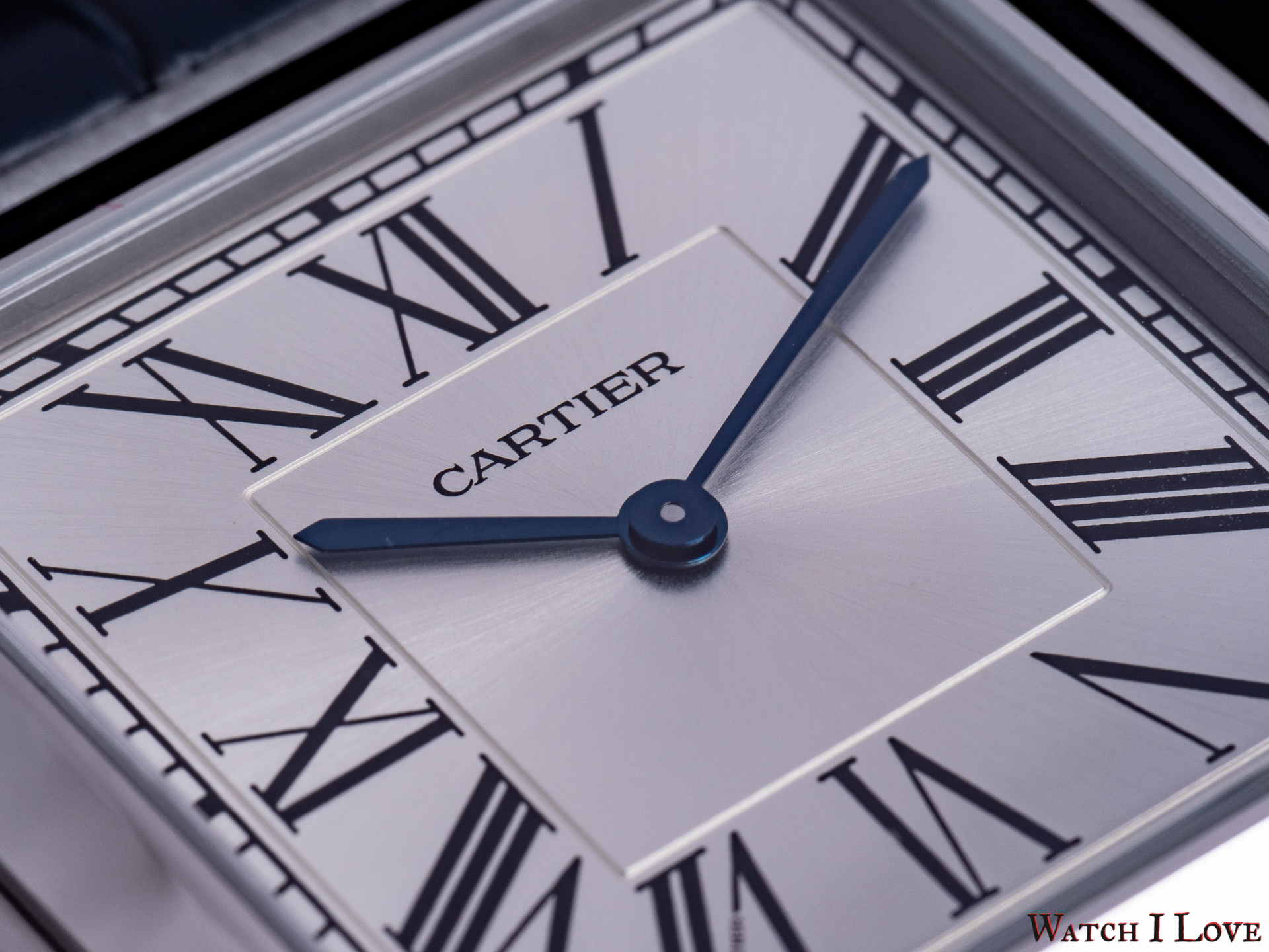 Review Cartier Santos-Dumont XL Steel Mechanical - Watch I Love