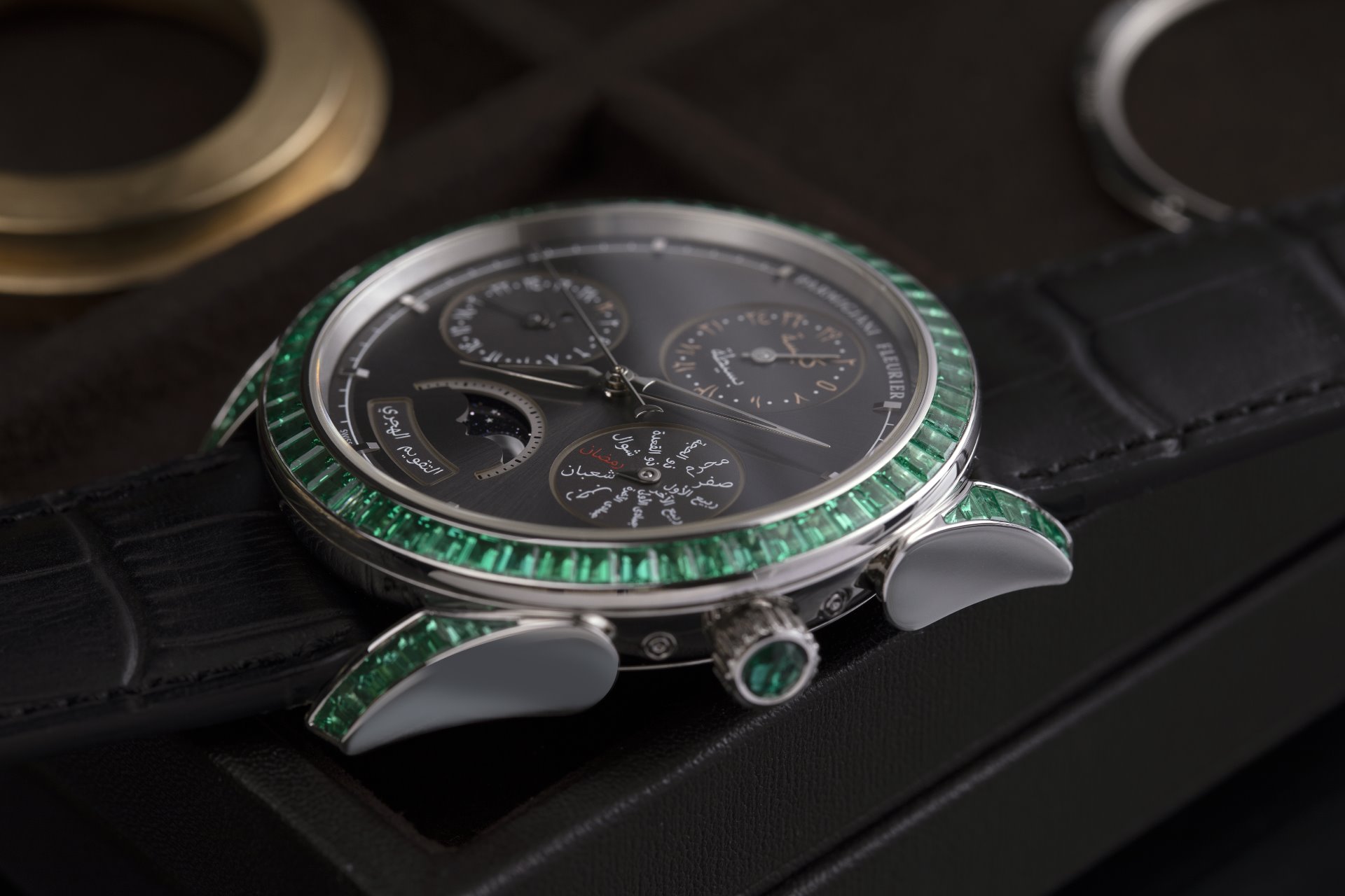 The Tonda Hijri Perpetual Calendar Diamonds, Rubies, Emeralds in