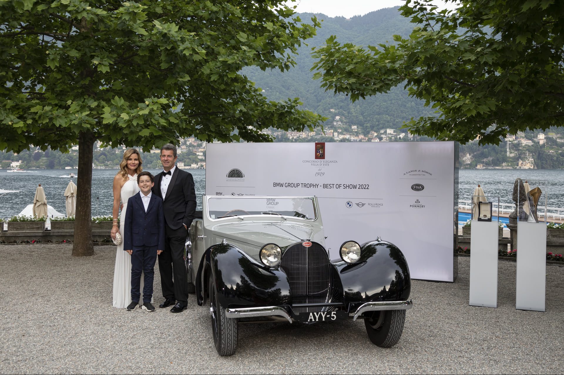 five of the world's rarest automobiles at the concorso d'eleganza 2018