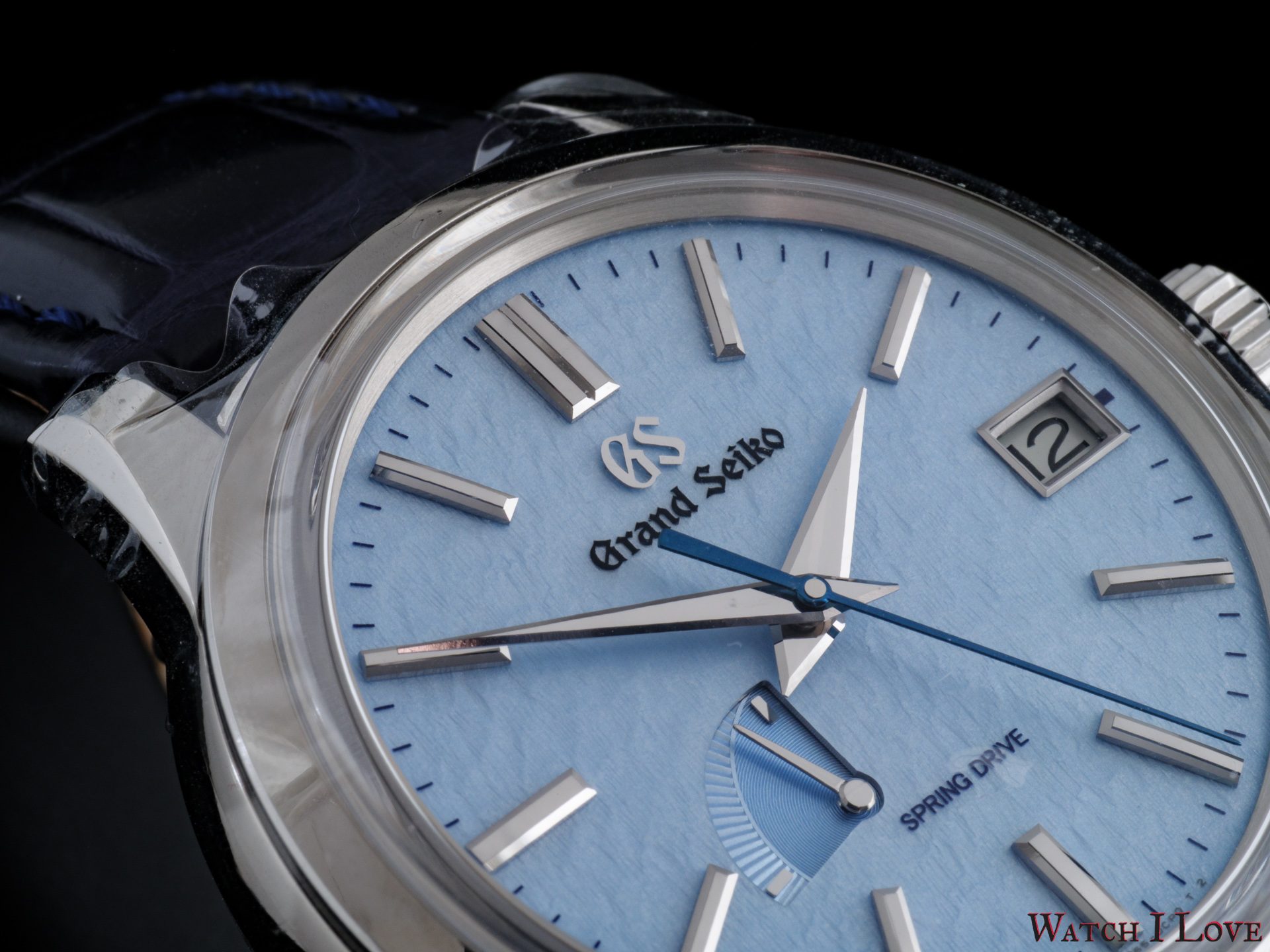 Grand Seiko Spring Drive Ice Blue Dial Limited Edition SBGA387 Watch Review  