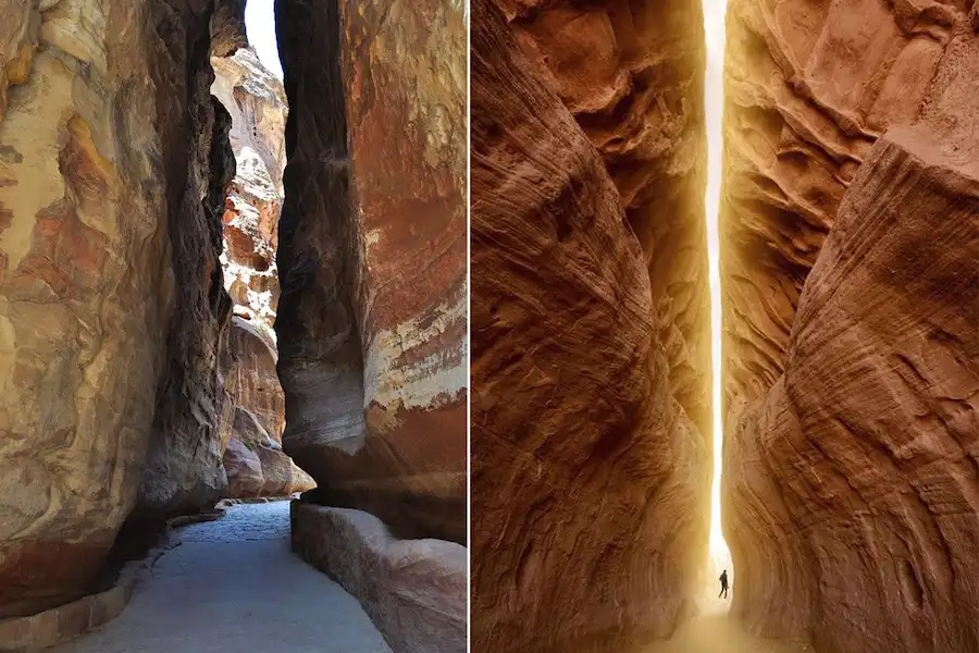The Mesmerizing Tunnel of Light in Petra, Jordan: A Pᴀssage Through History  - Where to go next