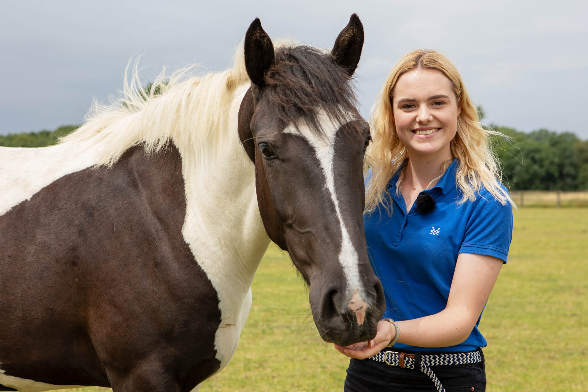 YouTube star This Esme visits World Horse Welfare