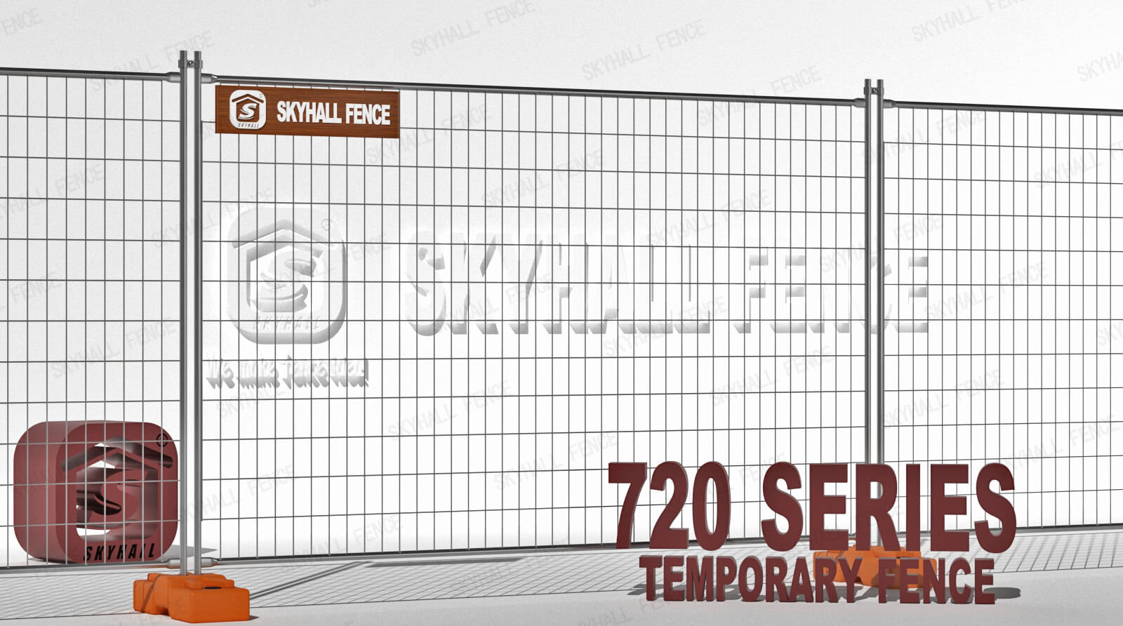 construction temporary fence