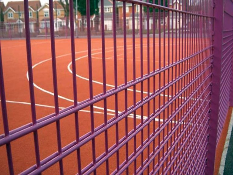 welded double wire mesh fence for playground
