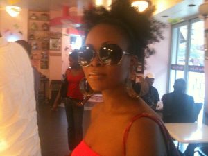 Abiola Abrams in Harlem, Natural Hair