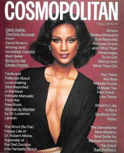 Beverly Johnson on Cosmopolitan Magazine cover