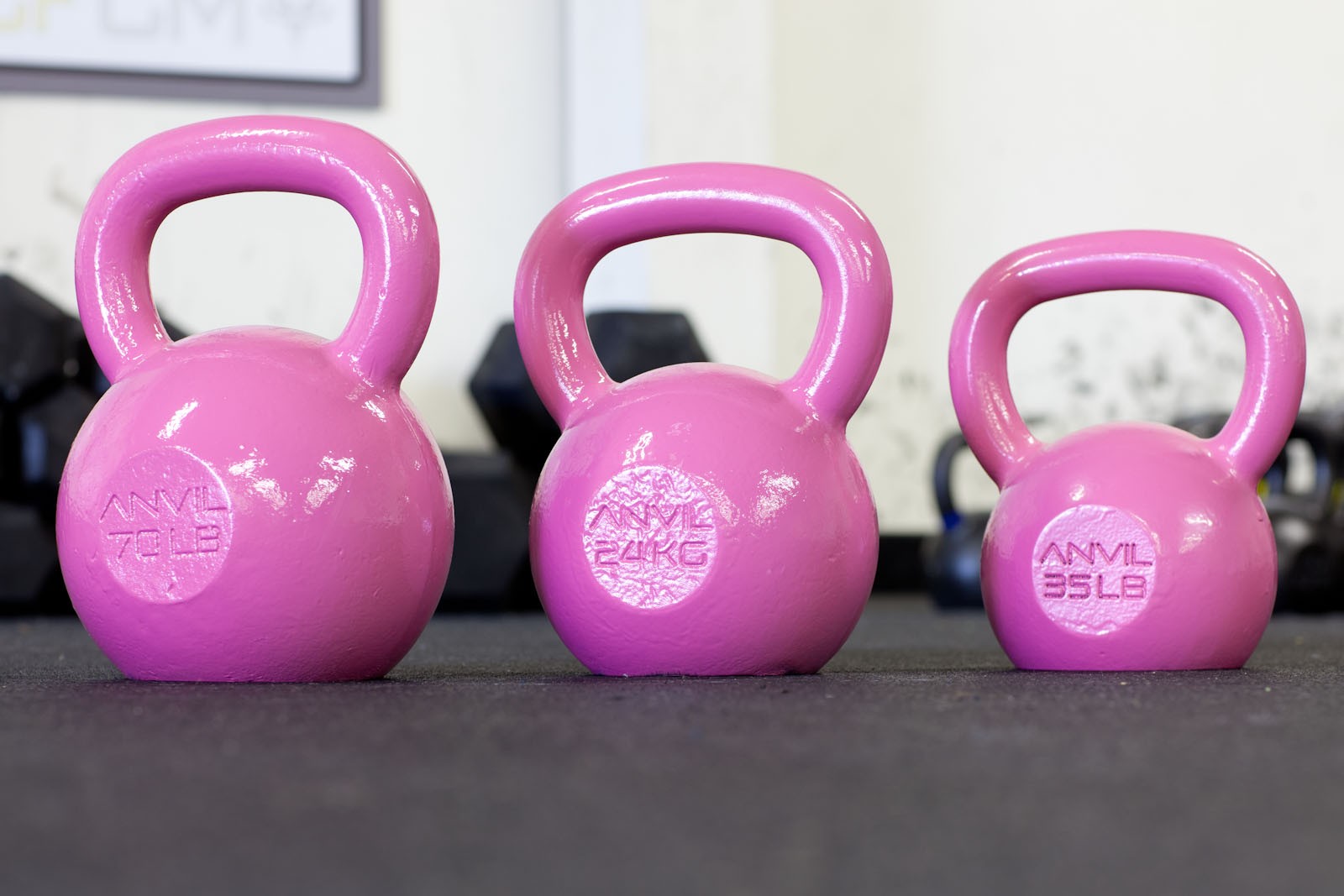 Pink Kettlebells