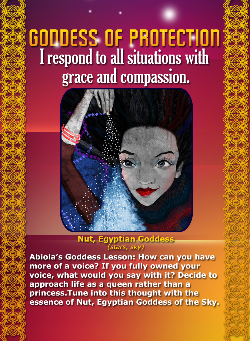 African Goddess Affirmation Cards - Image 9
