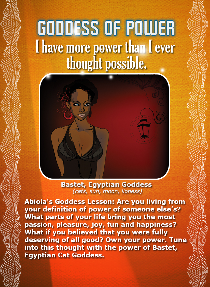 African Goddess Affirmation Cards - Image 10