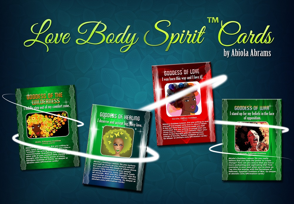 African Goddess Affirmation Cards - Image 4