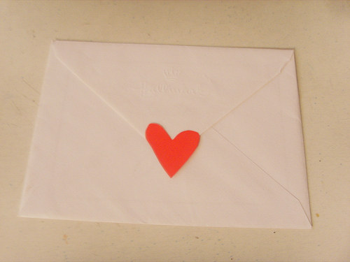 Do you send love letters to your partner?