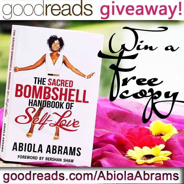 Goodreads Giveaway : Sacred Bombshell Handbook Abiola Abrams