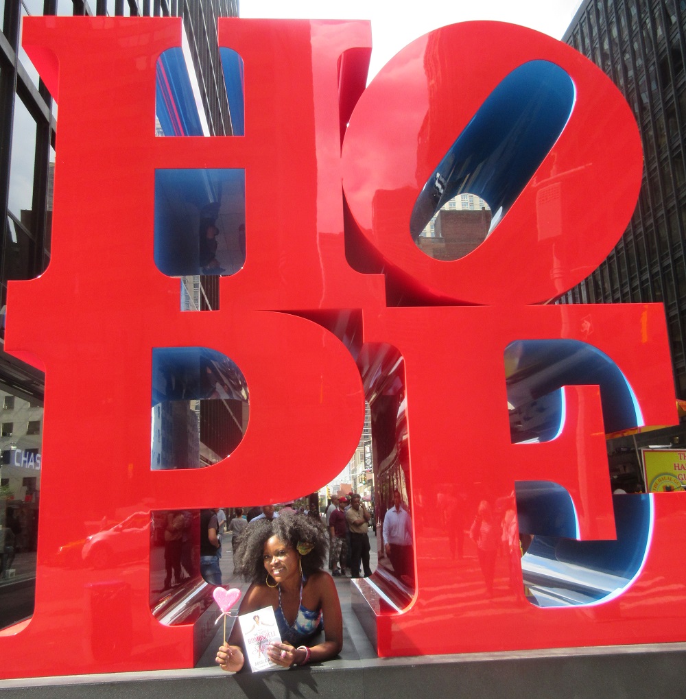 Abiola Abrams, HOPE Sculpture in NYC