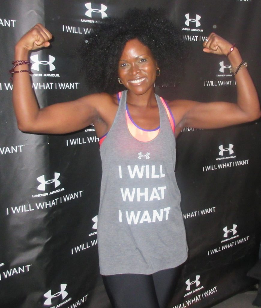 Abiola Abrams - Under Armour Blogger Workout Fitness