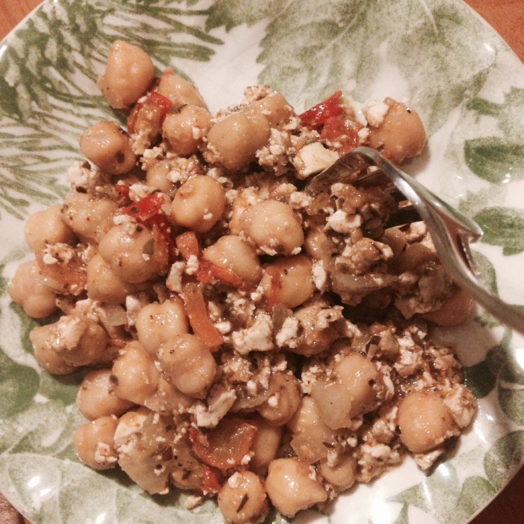 channa and tofu recipe