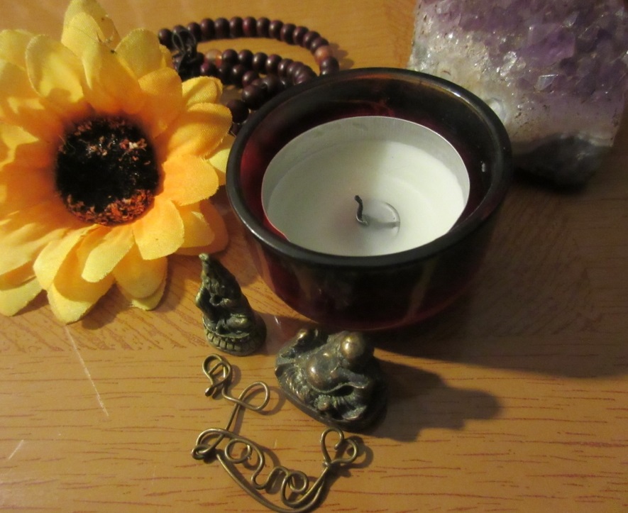 Desktop Altar - Empowerment for Me!