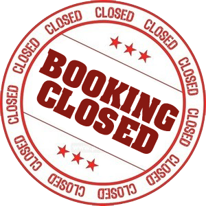 booking is closed