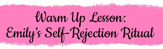 dealing with self-rejection