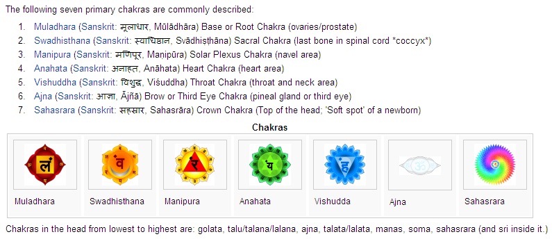 what are the chakras