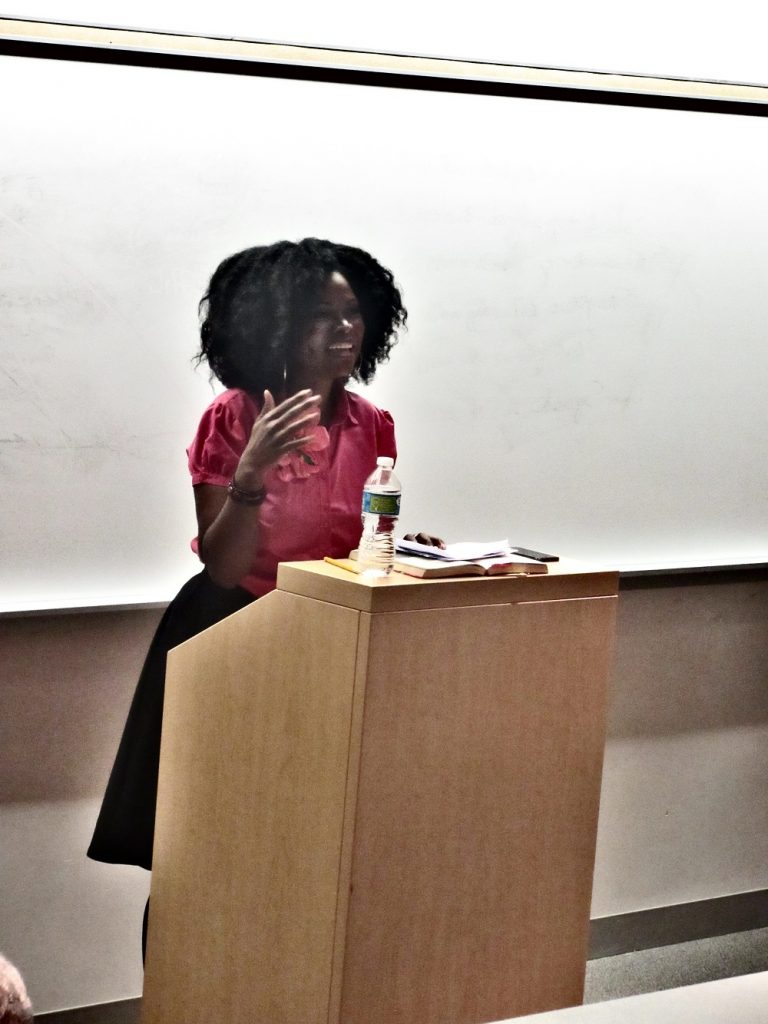 Abiola Abrams - speech at McKendree University