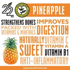 Pineapple Nutrition Benefits