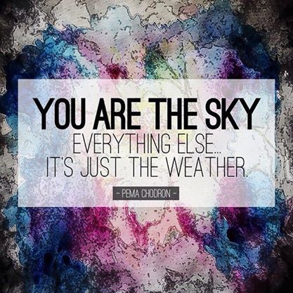 you are the sky