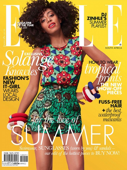 ELLE Magazine Solange Knowles