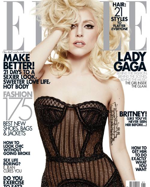 Lady Gaga, Elle Magazine