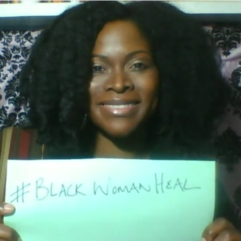 Black Woman Heal Day