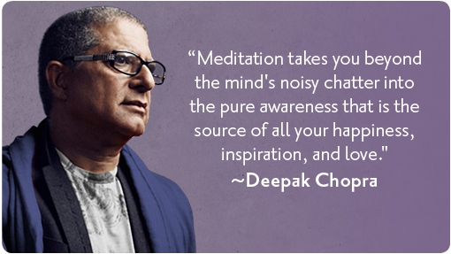 Deepak-Chopra  on Meditation