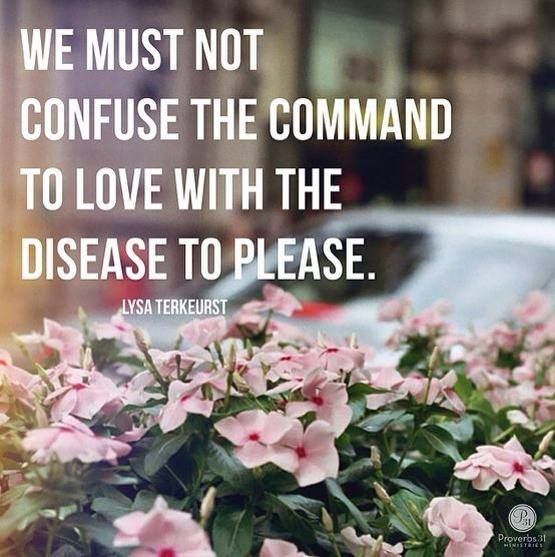The Disease to Please
