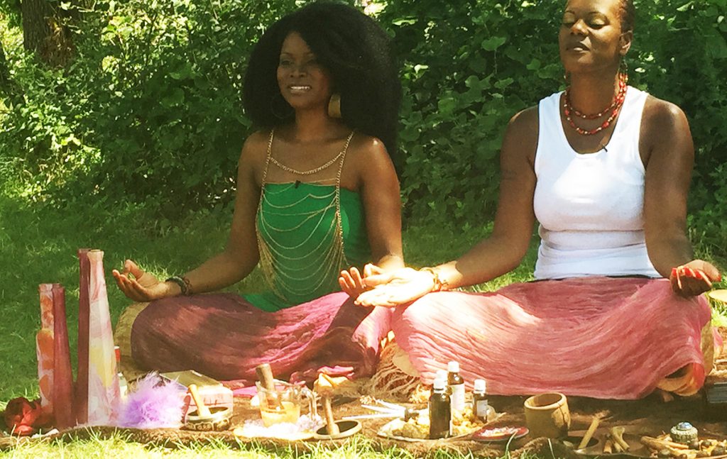 Abiola and Nikki - Crown Chakra Meditation