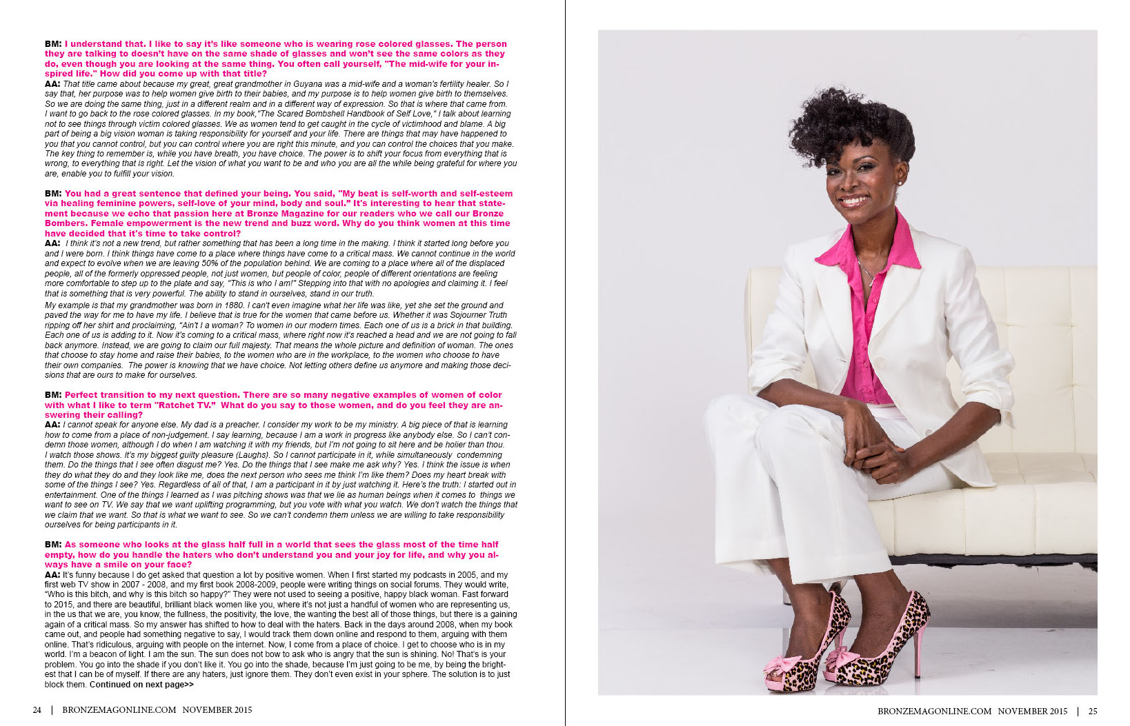 Lifestyle Expert, Abiola Abrams
