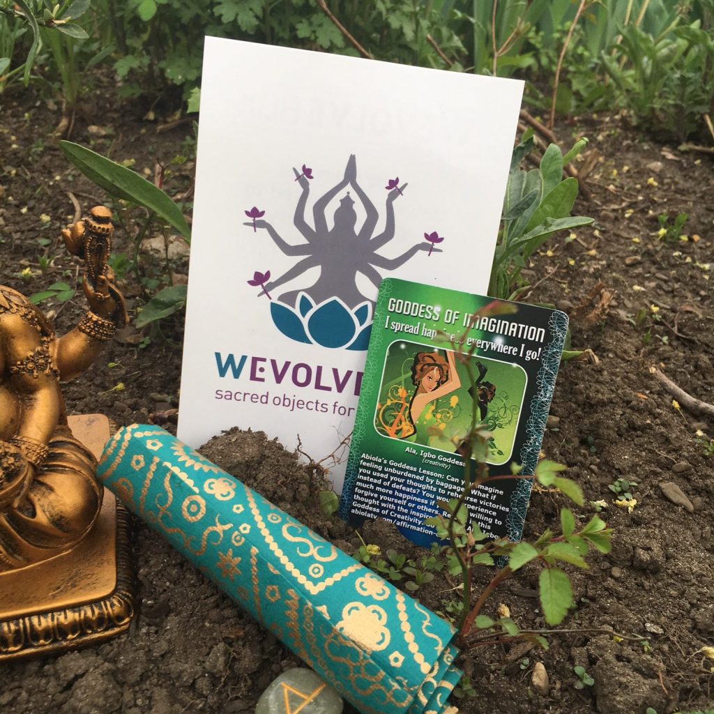 Wevolve Box - Seeds of Intention Box and Ala Affirmation Card