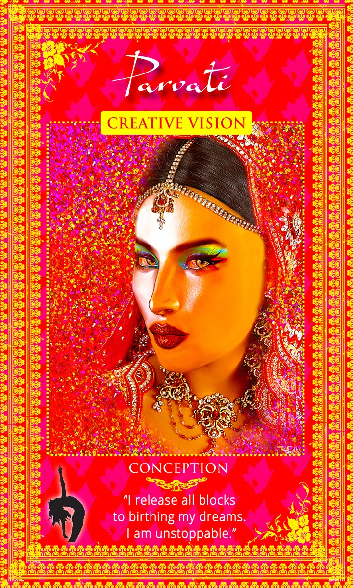 Womanifesting: Fertility Goddess Affirmation Cards